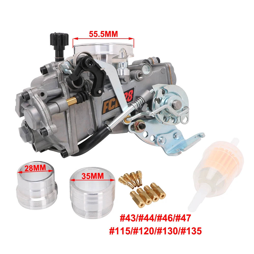 Motorcycles 28 35 41 MM FCR Carburetor Power Jet Add Power 30% For Keihin CRF450 S450 Husqvarna450 KTM Racing Motor ZINC