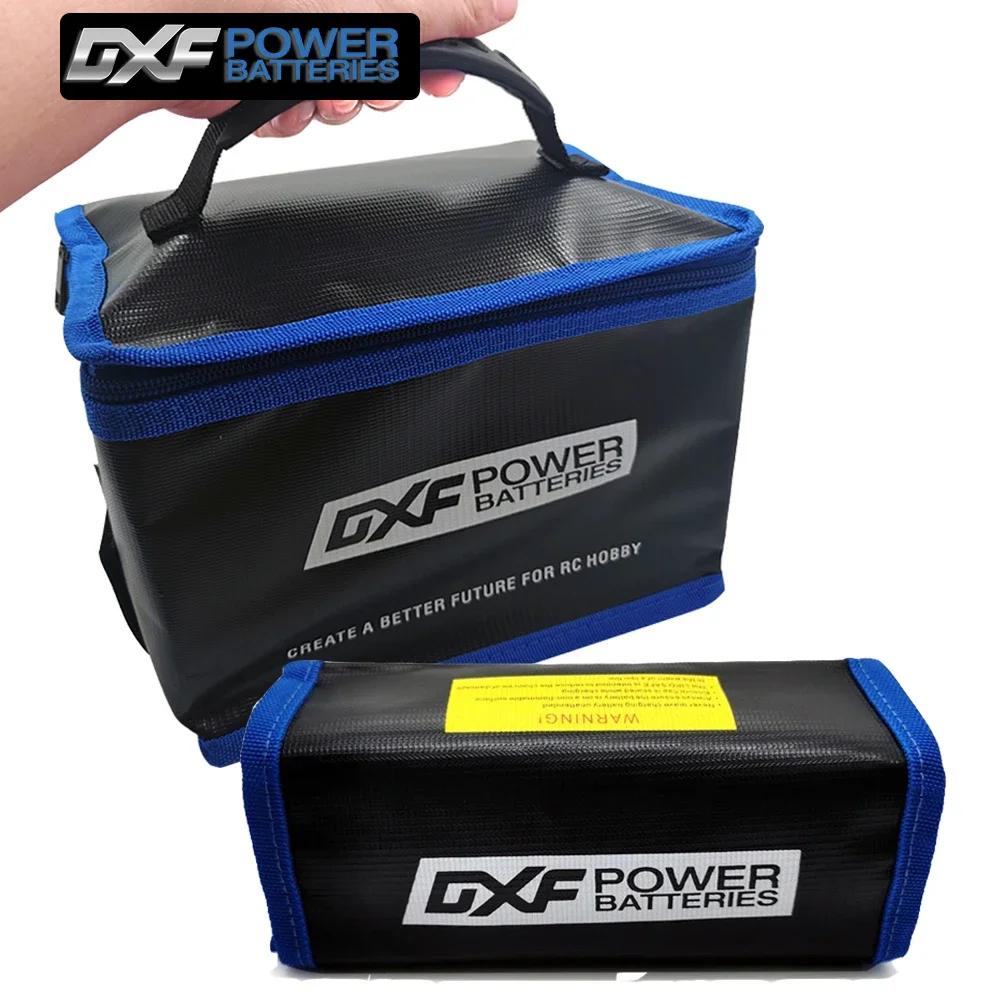 DXF Lipo Safe Bag Fireproof Safety Lipo Bag Large Capacity Storage Guard Battery Explosion Proof Waterproof Safe Fire Suitcase