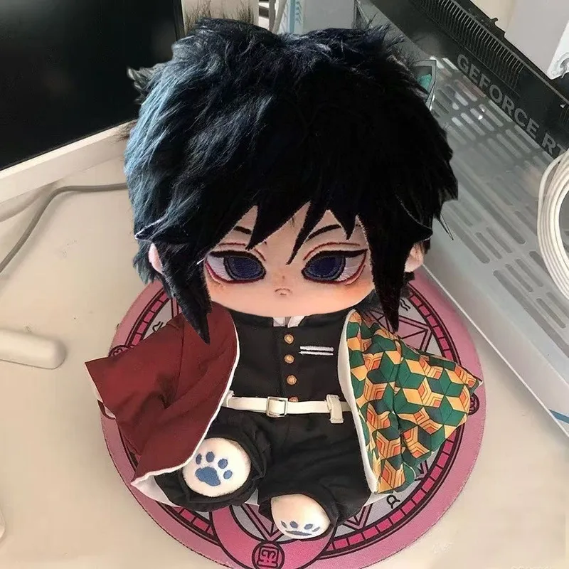 

Плюшевая кукла Demon Slayer Томиока Гию, 20 см — мягкая игрушка, аниме-мерч, подарок на день рождения и праздники