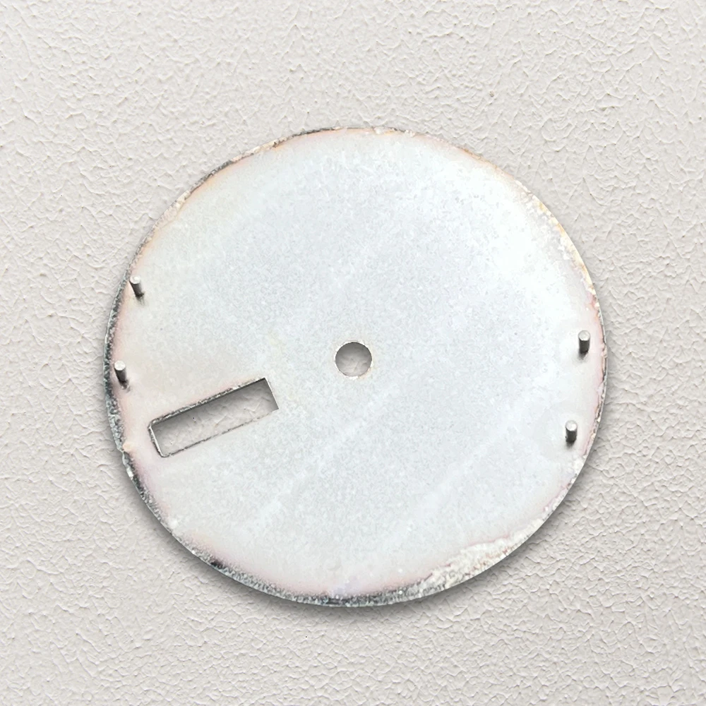 28.5mm S Logo Monster Dial Fit NH35/NH36/4R/7S Automatic Movement Green Luminous  Matte Dial  Watch Modification Accessories