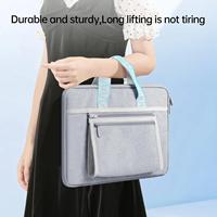 Bag For Laptop Oxford Cloth Laptop Protective Case Waterproof Portable Computer Protective Sleeve With Ergonomic Handles For