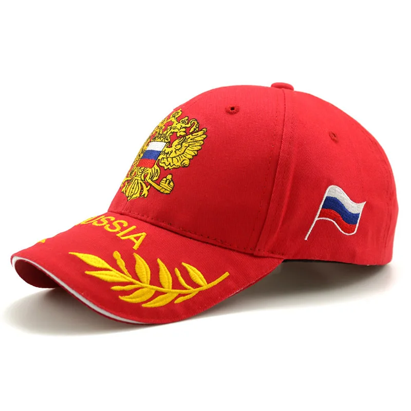 Doitbest rosyjskie czapki baseballowe kapelusz słońce dla kobiet mężczyzn haft rosja pani czapka typu Snapback sporty letnie Outdoor Hombre Gorras