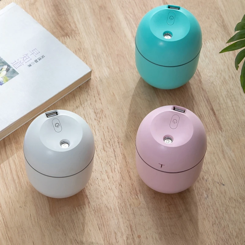 Tragbare 220ml Micro Elektrische Luftbefeuchter Air Diffusor USB Kühlen Nebel Sprayer mit Atmosphäre Nacht Licht für Home Auto