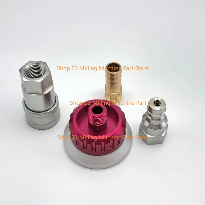 Self Sealing Metal Vacuum Valve Nozzle Reusable Vacuum Bag Connector for Prepreg Vacuum Process Carbon Fiber Resin Infusion