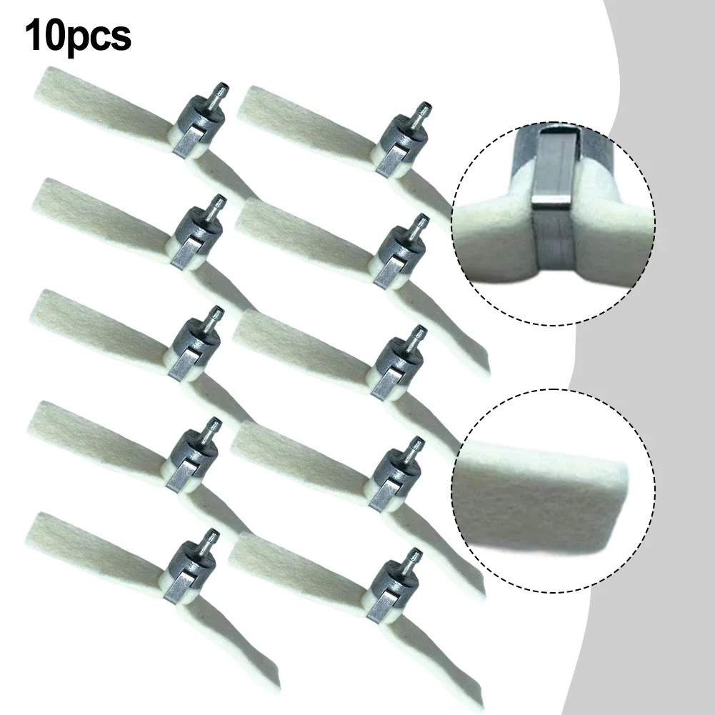 Fuel Delivery Filter 10-Pack Fuel Filter Cutting Tasks Efficient Fuel Wicking Long Wing Design Quick Installation As Shown
