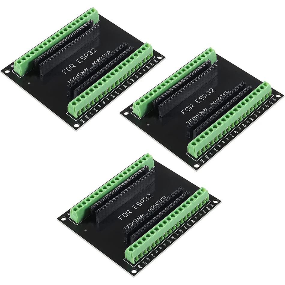 3pcs ESP32 Breakout Board GPIO 1 into 2 for 38 Pins ESP32S ESP32 Development Board for Arduino