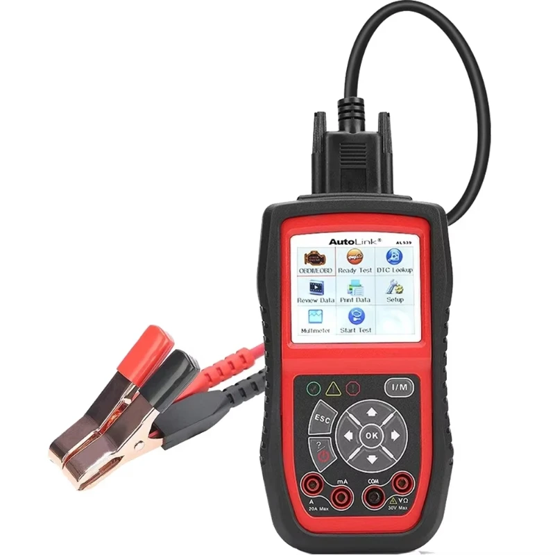 Autel Autolink AL539B OBD2 Scanner Auto Diagnostic Tool EOBD OBD 2 Car Code Reader Battery Tester