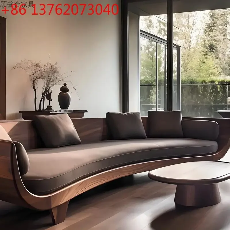 2026 New Chinese Sofa Simple Three-seater Corner Modern High-end Sofa Customization