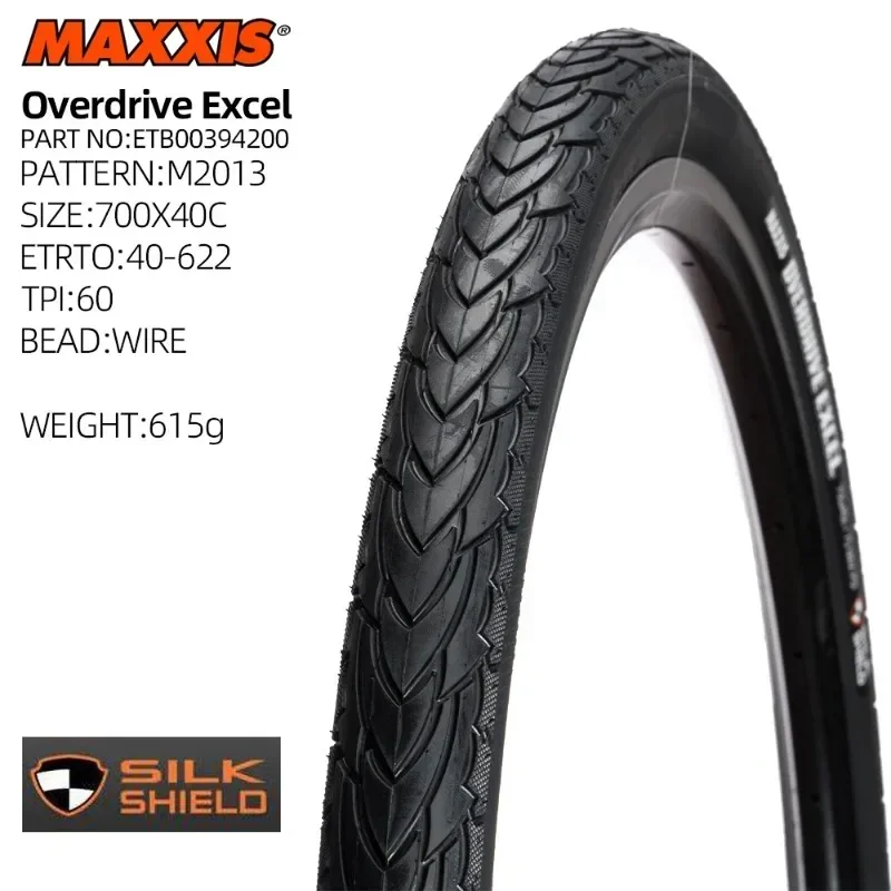 700X40C 40-622 OVERDRIVE EXCEL TRAVEL BICYCLE TIRE OF ROAD BIKE TYRE 60TPI M2013