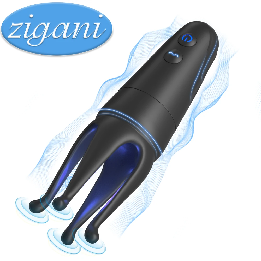 Glans Stimulator Penis Training Vibrator Male Masturbator Ejaculation Delay Exerciser Sex Toy for Male Pleasure Prolongation