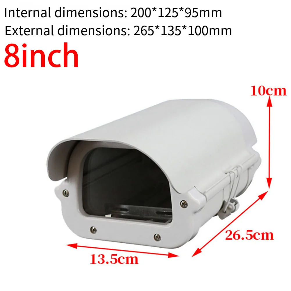For Security Cameras Outdoor Camera Cover Security Camera Enclosure Outdoor Security Setup Aluminum Alloy Camera Enclosure