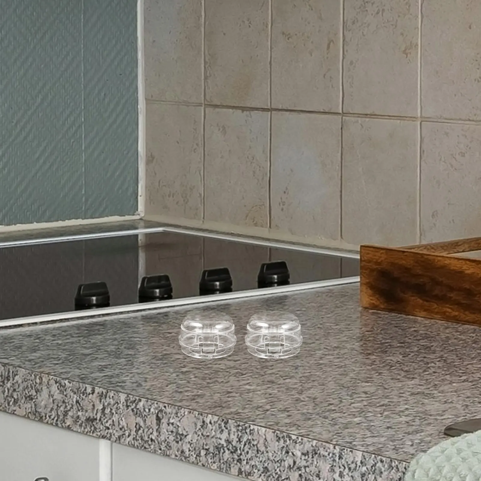 

Набор из 6 прозрачных защитных колпачков для ручек газовой плиты, защита от детей, грязеотталкивающие, для безопасной работы на кухне