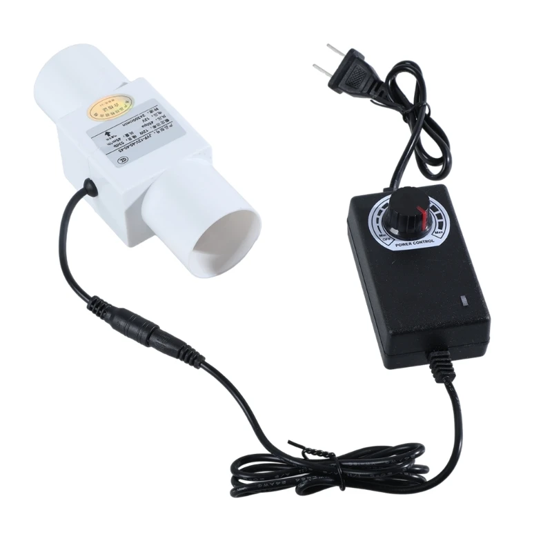 517A Ventola condotto in con controller a velocità variabile 12V Ventilazione Fan Fan Tubole