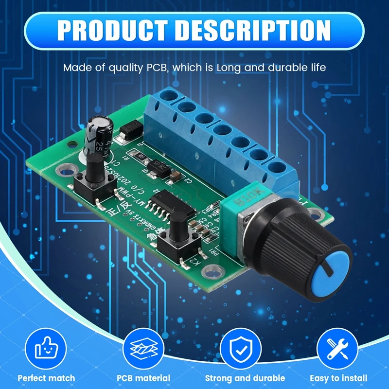 Mini Motor Module DC Brushless Geared Small Motor PWM Speed Controller Module 3650/3525/2418/2430 Motor Module