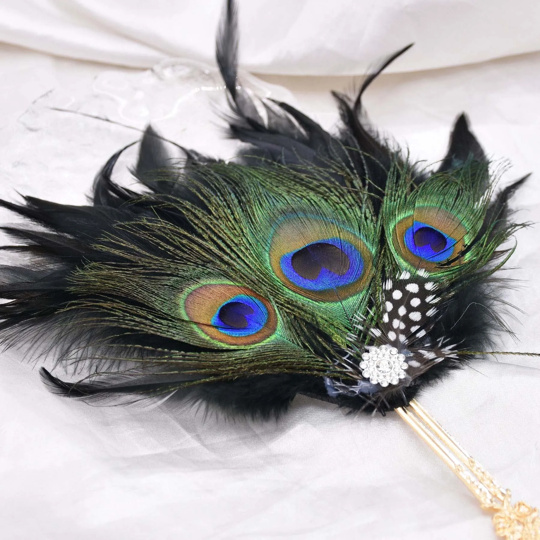 Summer Thai Ethnic Tourism Party  Vintage Handheld Fan Beach Holiday Jewelry Accessories Cosplay Prop Decoration