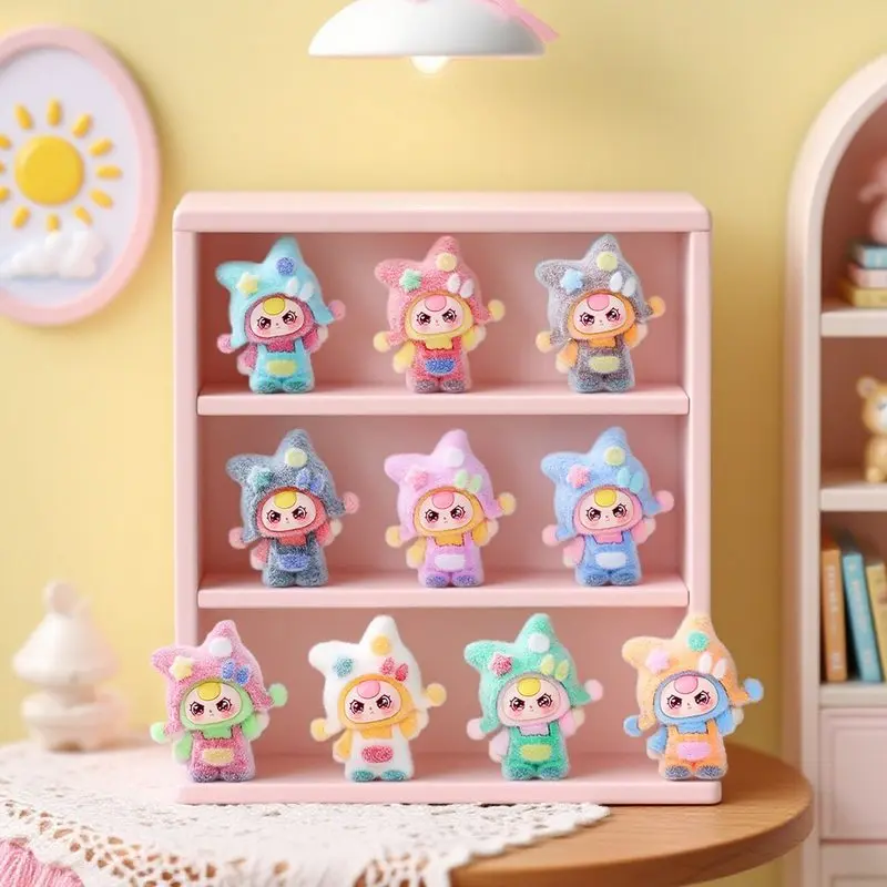 

Dopamine Dolls Mini Cute Cartoon Star Fluffy Figurines Desktop Decor Creative Gift Wholesale For Home Desk Kids Adults