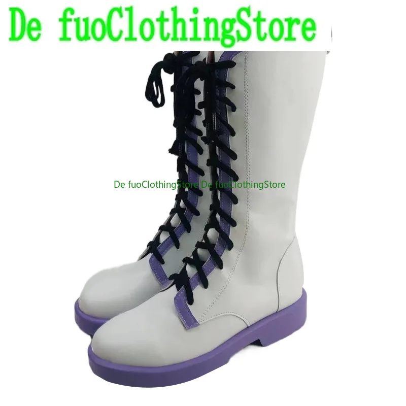 

Defuo Higashi Setsuren Обувь для косплея Аниме Игра Ролевые костюмы на Хэллоуин Реквизит Обувь Сапоги