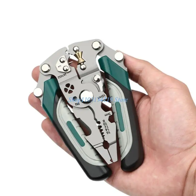 

N5KC Multifunction Wire Stripper and Crimper Tool for Home Repair and Outdoor Use