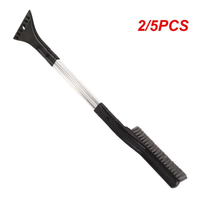 

2/5PCS Multifunctional Car Snow Shovel Removable 2 In1 Snow Remover Ice Scraper Cleaning Brush Windshield Deicing Car