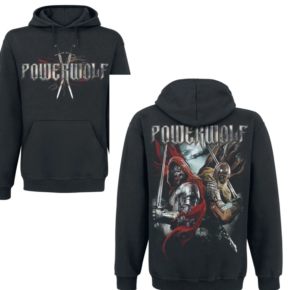 シベリアの夜側 _ パワーウルフ パーカー 2026 秋冬 ハイエンド ラグジュアリー 男女兼用 トップス Y2k