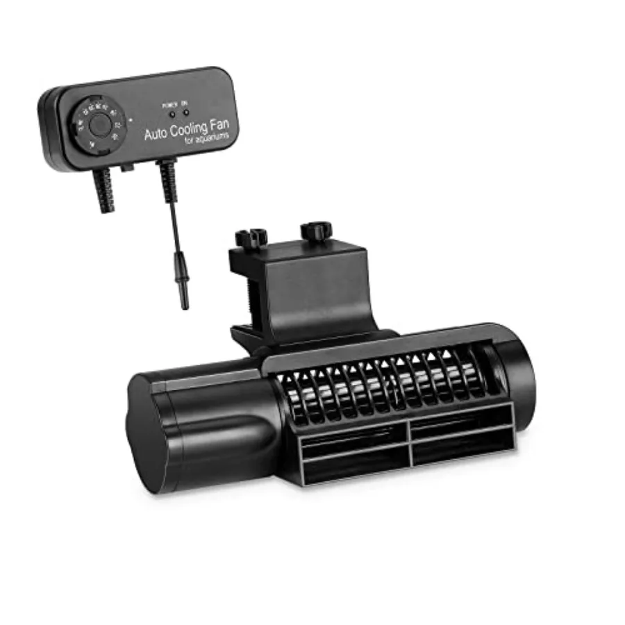 

Вентилятор-охладитель для аквариума DC12V, автоматический вентилятор для охлаждения аквариума с регулировкой, вентилятор с перекрестным потоком и широким воздушным потоком