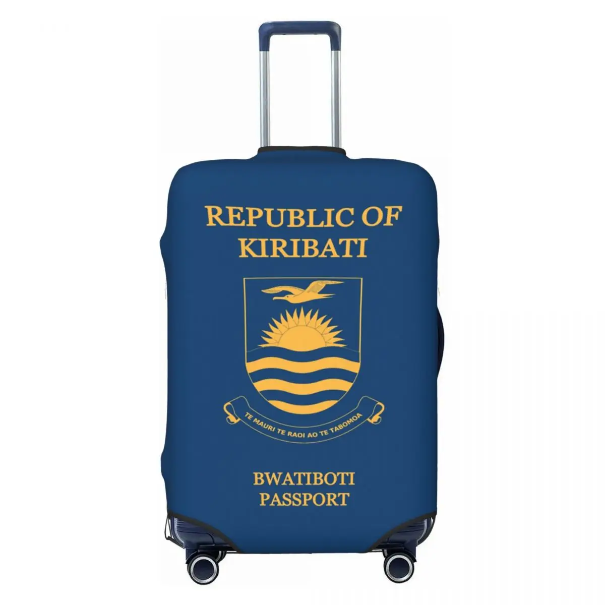 

Пользовательский Kiribati Passport Чехол для багажа Защитный чехол для милого дорожного чемодана Защитный чехол для 18-32 дюймов