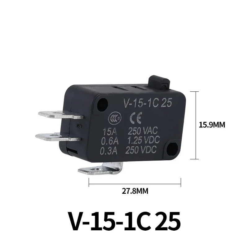 Momentary Micro Switch Travel Switch Limit Switch V-15 V-152 V-153 V-154 V-155 V-156-1c25 15A 250V