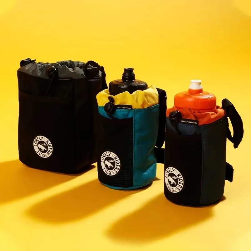

Bicycle Storage Bag Cycling Water Bottle Bag MTB Road Bike 1L/2.2L Handlebar Pouch Kettle Pouch Tools Gears Storage Bag