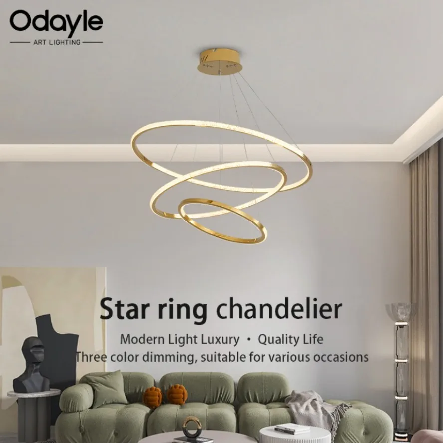 Modern LED Pendant Lights Simple and Creative Luxurious Design Home Lighting Living Room Exhibition Hall Decoration Lighting