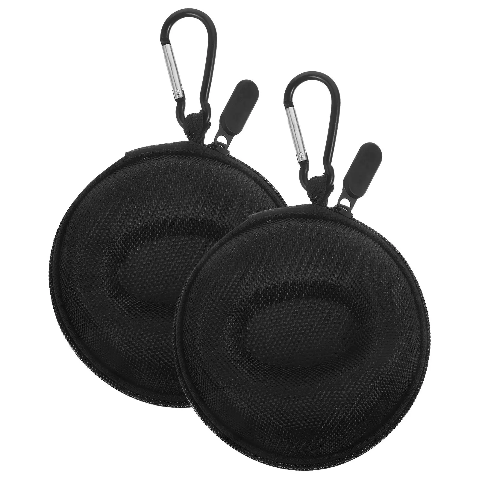 

2Pcs Eva Watch Travel Case Portable Watch Holder Professional Wear-Resistant Storage Box Zipper Style Organizer