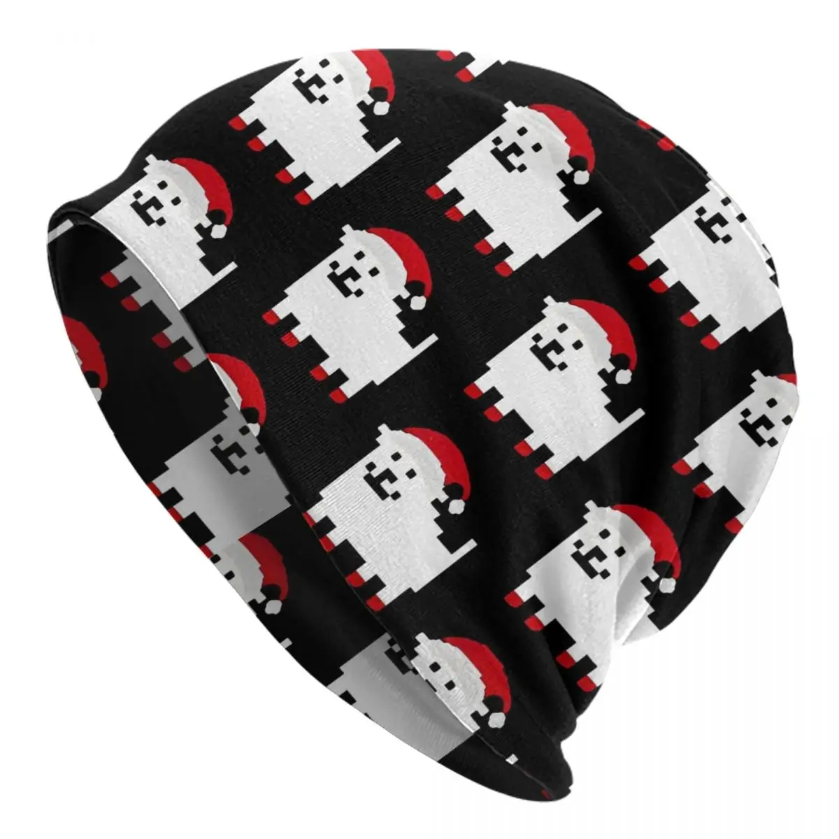 Annoying Dog Christmas Skullies Beanies Hat Deltarune Spamton Goth Unisex Ski Caps Warm Dual-use Bonnet