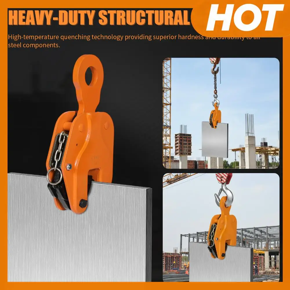 

Регулируемый усиленный грузовой крюк из износостойкой стали, противоскользящий, для промышленных кранов и домашнего использования