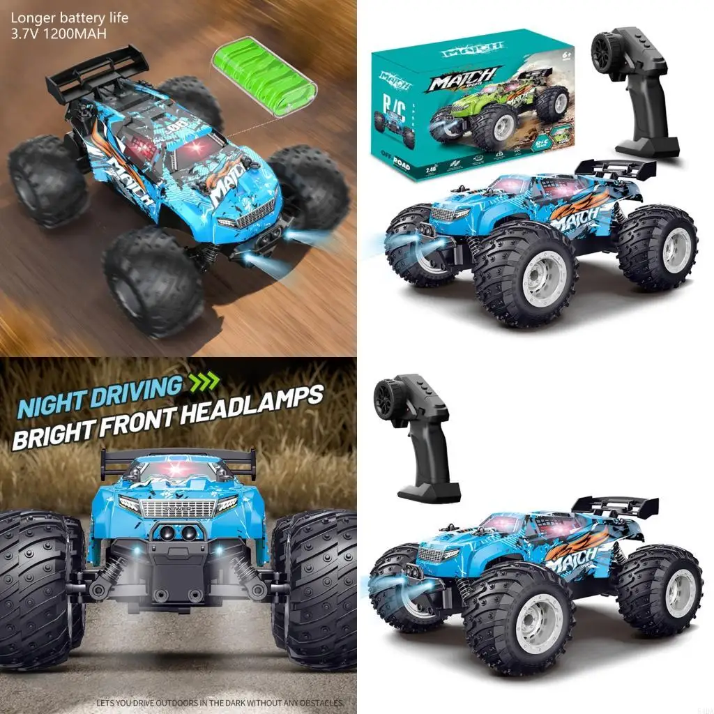 

54DA 1:18 All Terrain Offroad Car Remote Control Drift Vehicle Toy Electric High Speed Drifting Car Competitive Toy Kids Fun