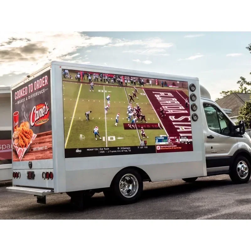 

Outdoor P4 Mobile Advertising LED Screen Car Truck LED Display