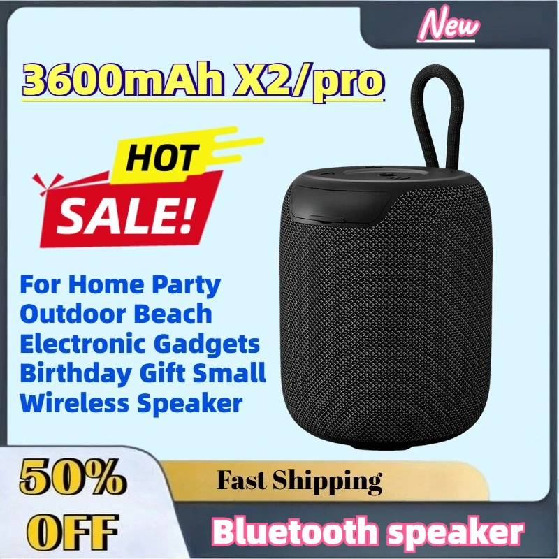 Electronics Gadgets To Gift - Nouvelle enceinte Bluetooth 3600mAh X2/pro avec