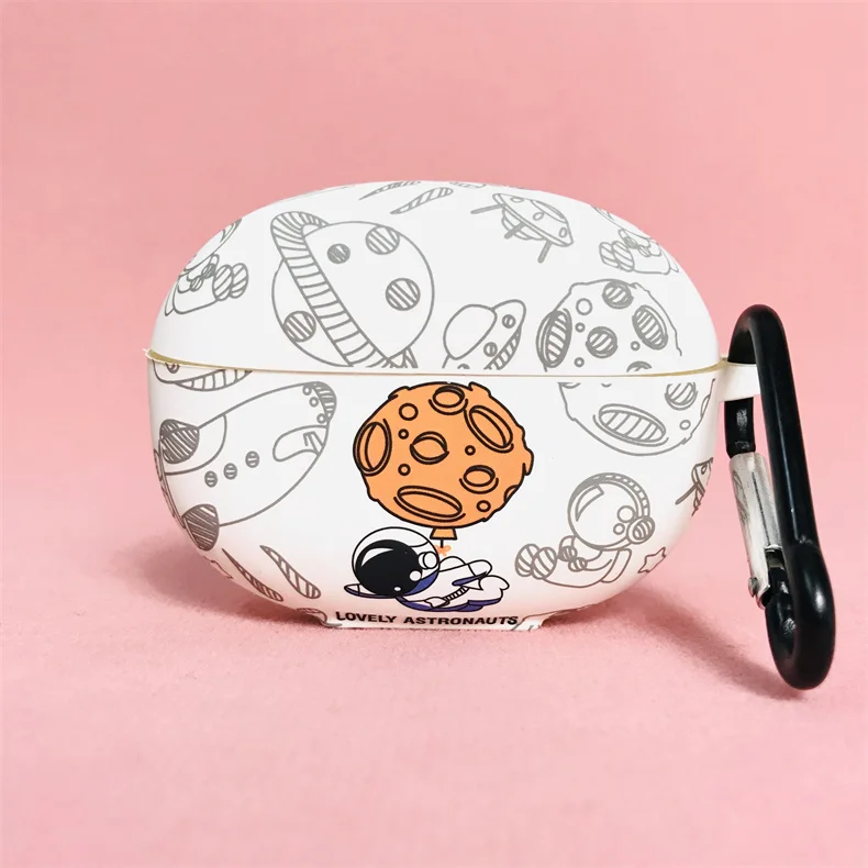 Caso bonito dos desenhos animados para Xiaomi Buds 3T Pro, fone de ouvido sem fio, luva protetora, à prova de choque, capa macia
