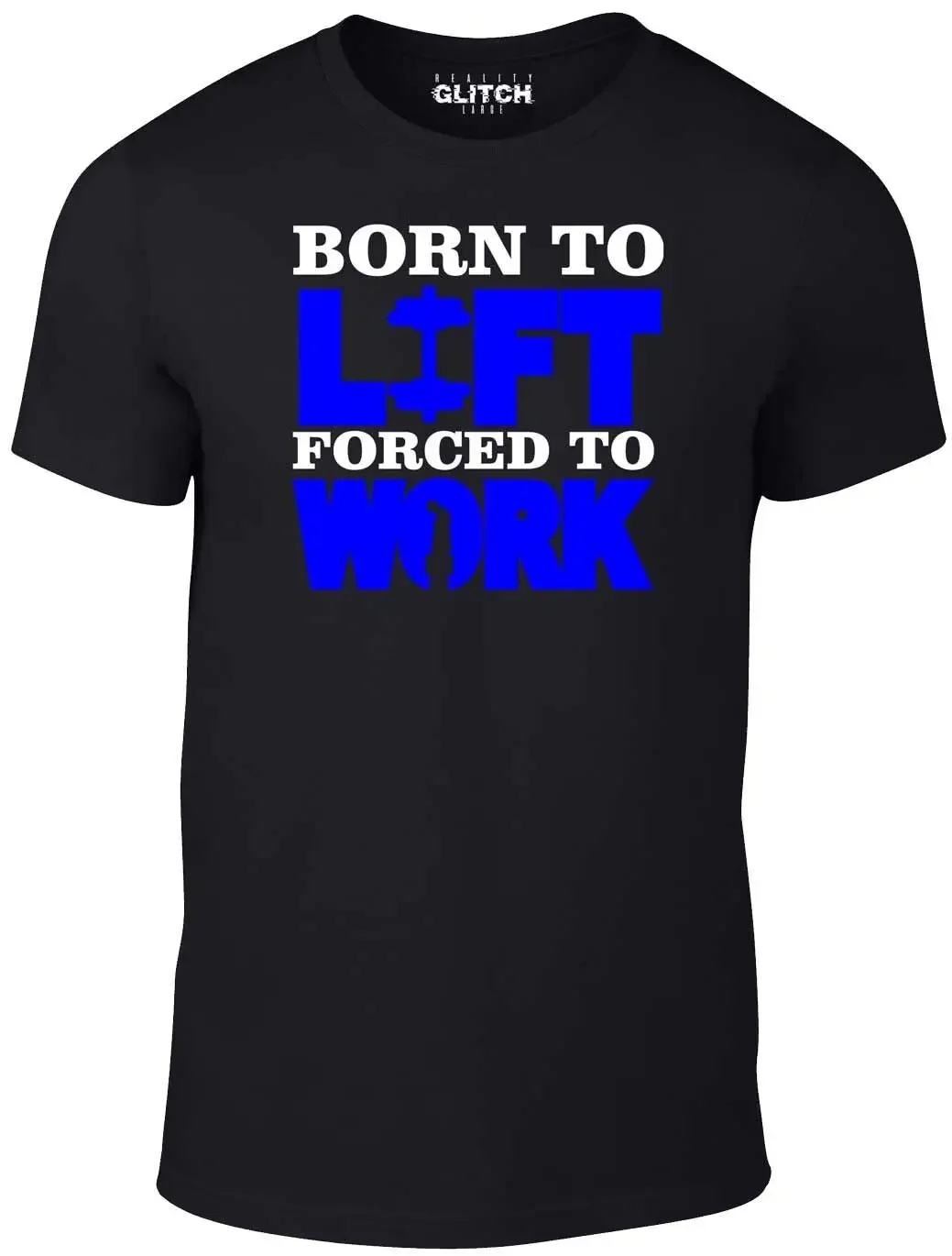 

Born To Lift T-Shirt - Funny t shirt xmas gift joke gym weights exercise jerk