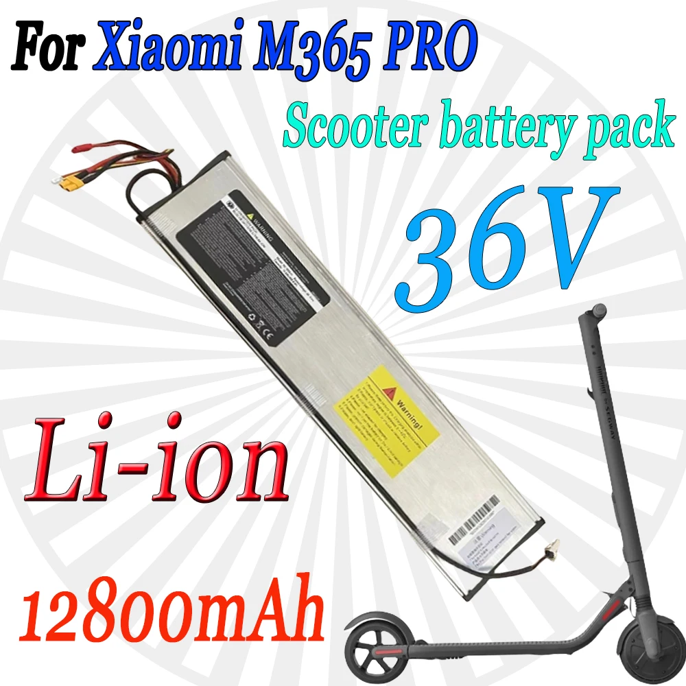 

New 36V for Xiaomi M365PRO/PRO2 36V 12800mAh lithium battery electric scooter battery