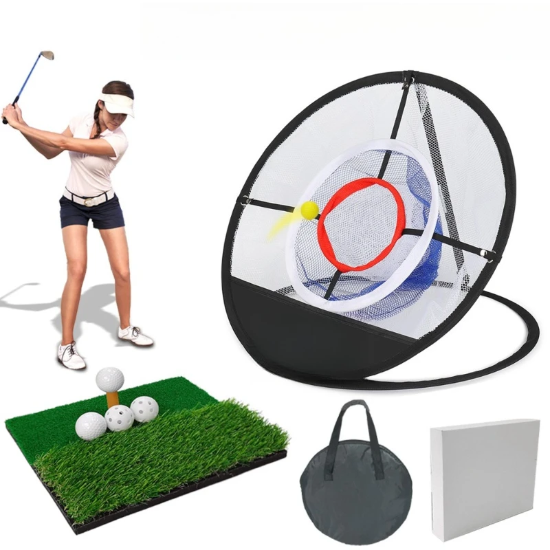 

Golf Practice Multi-layer Mesh Swing Cutting Rod Practice Percussion Mesh Outdoor Sports Golf Practice Mesh Set