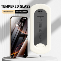 2Pcs For iphone16 Anti Spy Tempered Glass15 14 13 12 11Pro Max automatic Dust Free Screen Protector For iPhone XR X XS Max Glass