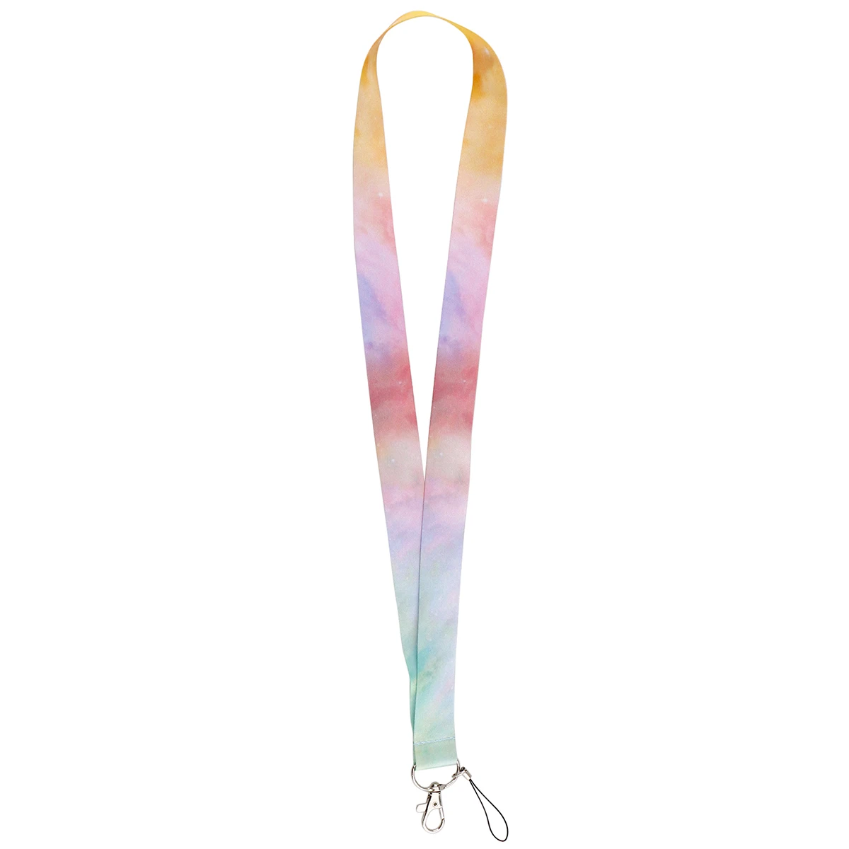 Colorful Cloud Lanyard Starry Sky Neck Strap for key ID Card Cellphone Straps Badge Holder DIY Hanging Rope Neckband Accessories