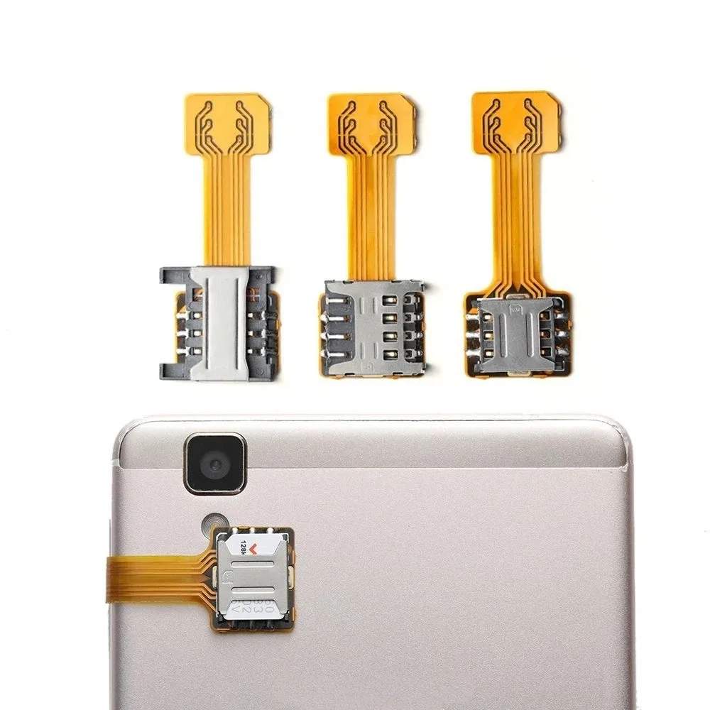 Universeller android phone tf hybrid sim steckplatz für micro sd extender nano cato dual sim karten adapter