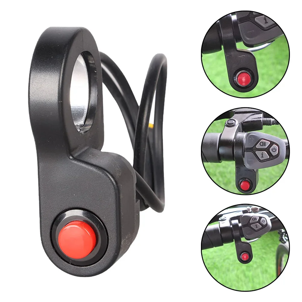 Electric Bicycle MTB Waterproof Kill Switch On Off Button For Bafang Mi D Mount Motor Ebike Handlebar Switch Replacement