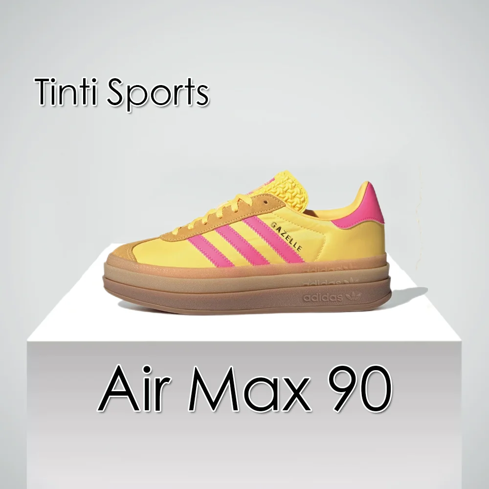 adidas-amarillo-rosa-gazelle-bold-moda-mujer-versatil-comodo-zapatos-bajos-resistentes-al-desgaste-antideslizante-casual-s