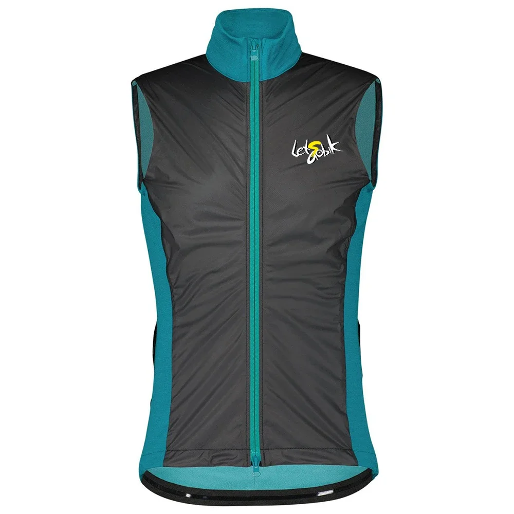 Raudax Breathable Back Sleeveless Cycling Vest Autumu Windproof Cycling Clothing Motorcycle Cycling Jackets