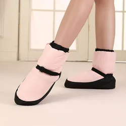 Winter Ballet Dance shoes cotton Dance boots Women Flat dancing shoes Adults soft thickened sole warm cotton Ballerina Boots