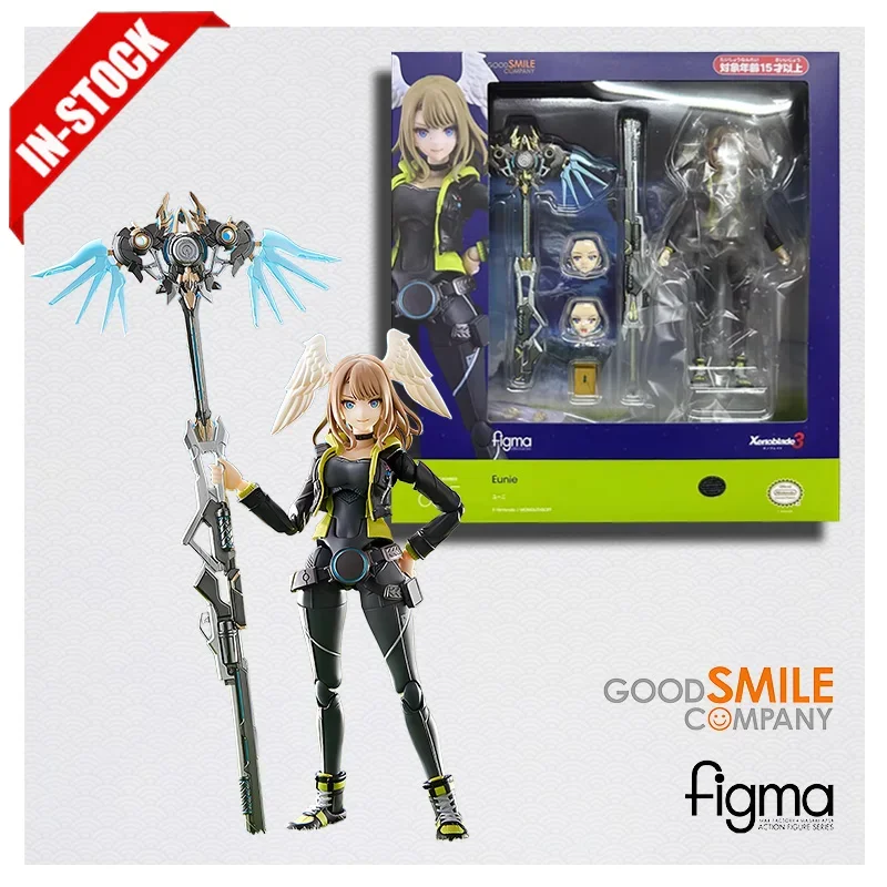 

Original Genuine GSC Figma Xenoblade Chronicles 3 14.5cm Eunie Figure Anime Figurine Collections Toys Gifts Wholesale Model