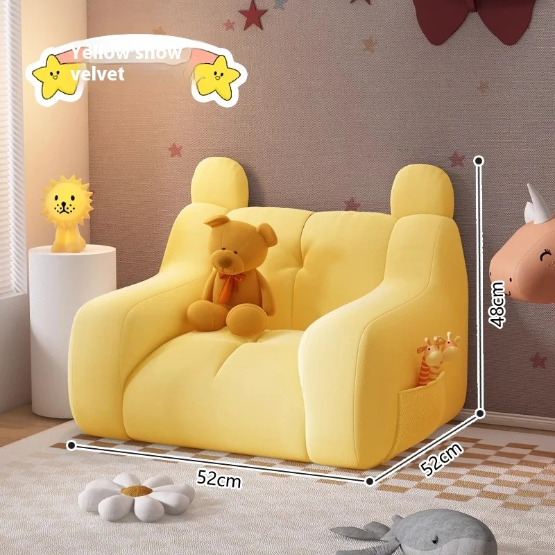 Children\'s Sofa Teddy Bear Chair Baby Lazy Sofa Chair Girl Boy Baby Cute High Quality Comfort Little Sofa Chair Cartoon Chair