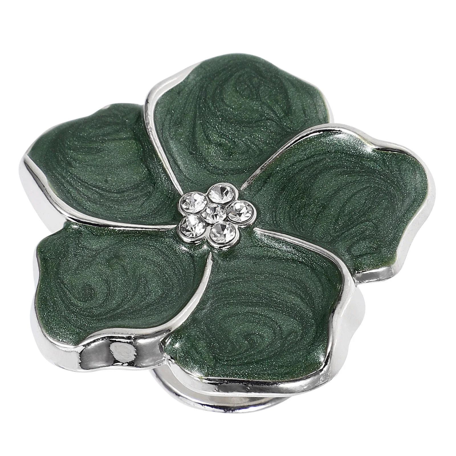 سبيكة مقبض درج 25 قطعة زهرة على شكل الزنك معدن مقبض سحب لخزانة مضمد خزانة خزانة استخدام الزخرفية #3