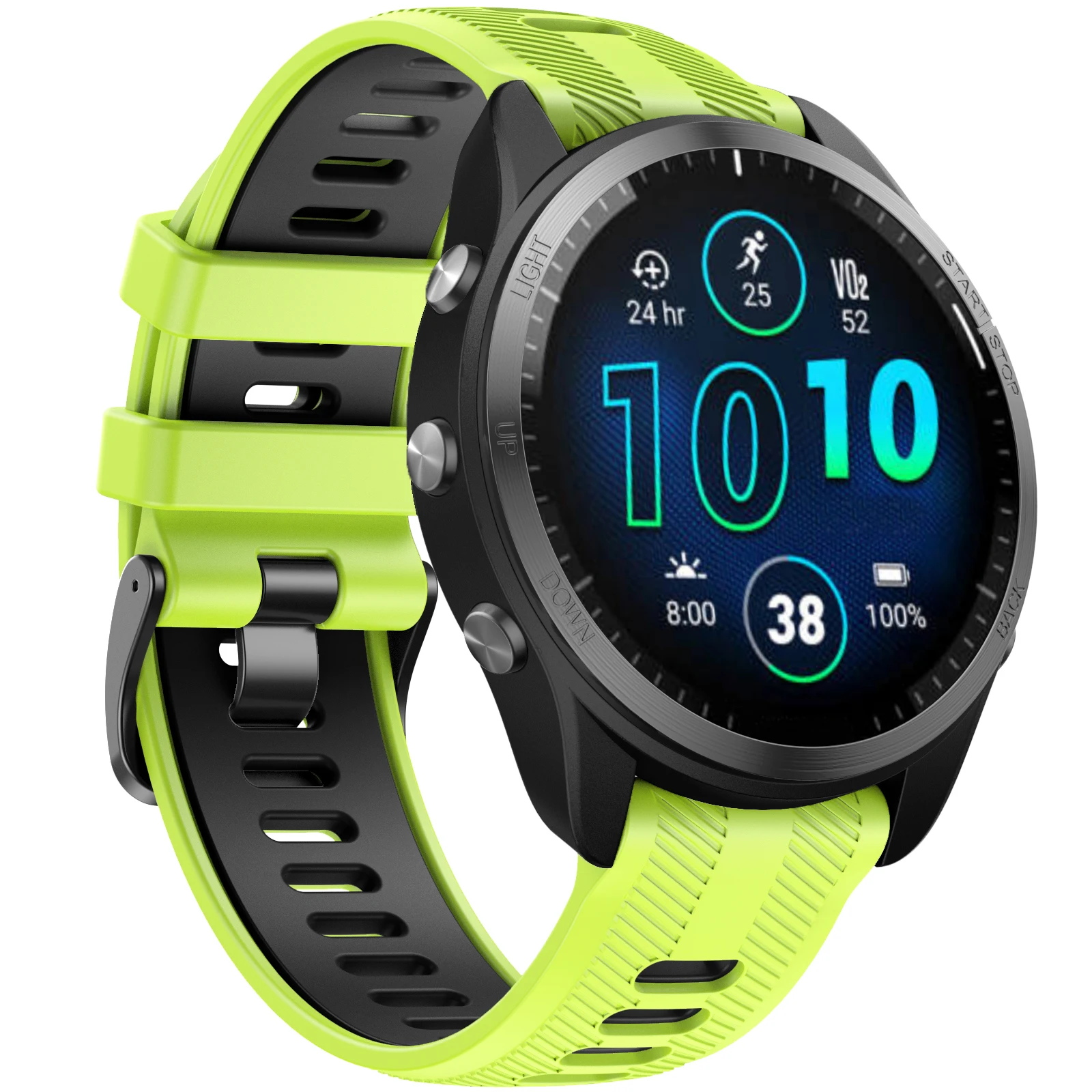 22 mm für Garmin Offizielles Silikonband Easy Fit Armband für Forerunner 955/945 Original Armband Forerunner 965 Uhrengürtel Istinct1 2 – Detail 7